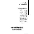 ARTHUR MARTIN ELECTROLUX AC2317N Instrukcja Obsługi