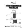 WHIRLPOOL ACS802XT0 Manual de Instalación