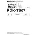 PIONEER PDK-TS07/WL Instrukcja Serwisowa