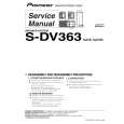 PIONEER S-DV363/XJC/E Manual de Servicio