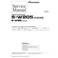PIONEER S-W205XC Manual de Servicio