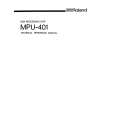 ROLAND MPU-401 Manual de Usuario