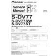 PIONEER S-DV77/DBXJI Manual de Servicio