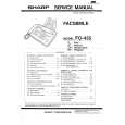 SHARP FO435 Manual de Servicio