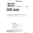 PIONEER GR-408/KUCXCN Manual de Servicio