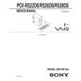 SONY PCVR526DS Instrukcja Serwisowa