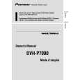 PIONEER DVH-P7000/UC Manual de Usuario