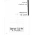 ARTHUR MARTIN ELECTROLUX AR1600T Manual de Usuario