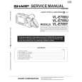SHARP VLE785T Manual de Servicio