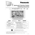 PANASONIC PT60LC14 Manual de Usuario