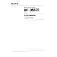 SONY UP-D5500 Manual de Servicio