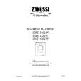 ZANUSSI ZWF1632W Manual de Usuario