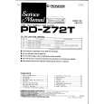 PIONEER PD-Z72T Manual de Servicio