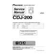 PIONEER CDJ-200 Manual de Servicio