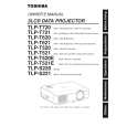 TOSHIBA TLP-T621 Manual de Usuario