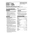 KENWOOD KRC-156N Manual de Usuario