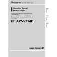 PIONEER DEH-P5500MP/XM/UC Instrukcja Obsługi