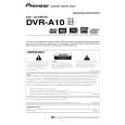 PIONEER DVR-A10XLC/KBXV/5 Instrukcja Obsługi