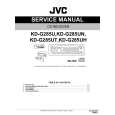 JVC KD-G285U Manual de Servicio