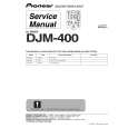 PIONEER DJM-400/WAXJ5 Instrukcja Serwisowa