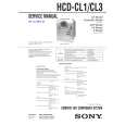 SONY HCDCL1 Manual de Servicio