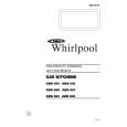 WHIRLPOOL ADN 600 Manual de Usuario