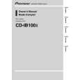 PIONEER CD-IB100-2/XJ/E5 Manual de Usuario