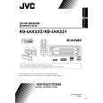JVC KDLHX551 Manual de Usuario