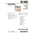 SONY MZN505 Instrukcja Serwisowa