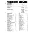 TELEFUNKEN 615B3 Manual de Servicio