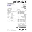 SONY CMTM70 Instrukcja Serwisowa