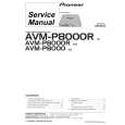 PIONEER AVM-P8000R/UC Manual de Servicio