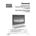 PANASONIC TH42PM50U Manual de Usuario