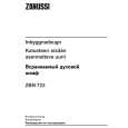 ZANUSSI ZBN723W Manual de Usuario