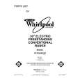 WHIRLPOOL RF302BXXW2 Katalog Części