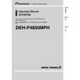 PIONEER DEH-P4850MPH/XN/GS Manual de Usuario