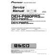 PIONEER DEH-P80RSES Manual de Servicio
