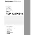 PIONEER PDP-42MXE10/LDFK5 Manual de Usuario