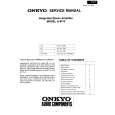 ONKYO A8170 Manual de Servicio