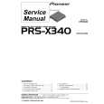 PIONEER PRS-X340/XH/EW Manual de Servicio