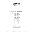 AEG ZWF 1621W Manual de Usuario