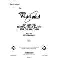 WHIRLPOOL RF365BXWN2 Catálogo de piezas