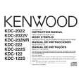 KENWOOD KDC2022 Manual de Usuario