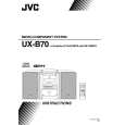 JVC UX-B70EN Instrukcja Obsługi
