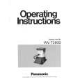PANASONIC WV7260D Manual de Usuario