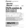PIONEER DVR-541H-S/RDRXV Instrukcja Serwisowa