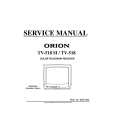 ORION TV-518 Manual de Servicio