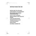 WHIRLPOOL TFN 1631-IB NF Manual de Usuario