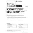 PIONEER KEH-P4750/XM/ES Manual de Servicio