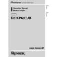 PIONEER DEH-P690UB Manual de Servicio